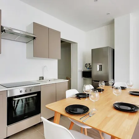 Lägenhet Cosy - 1br-6p - Batignolles Paris
