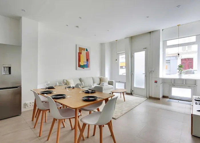 Lägenhet Cosy - 1br-6p - Batignolles Paris